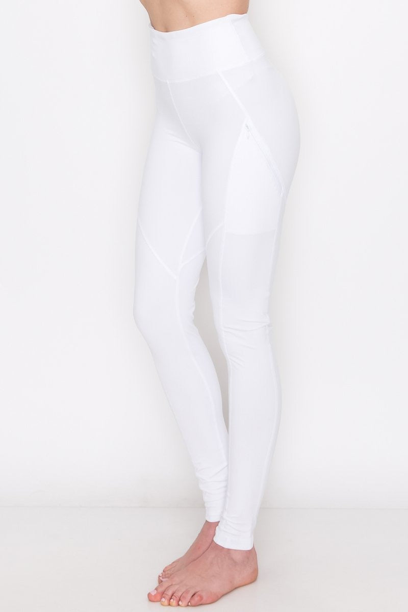 high waist plus size capri pants w/ inner pocket - C7501PX – Yogalandusa